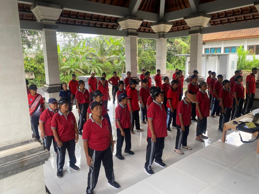 Pelaksanaan Kegiatan Posyandu Lansia Banjar Karangenjung Bhakti - 01 September 2024